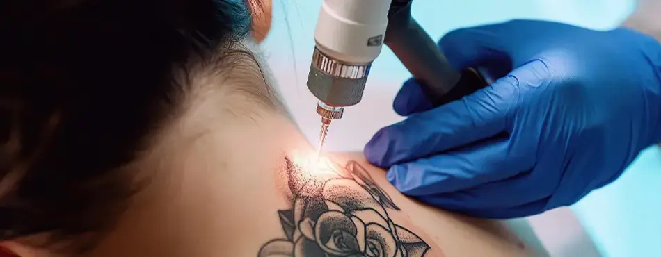 Laser tattoo skin assessment