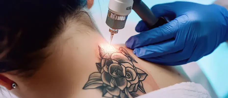 Tattoo removal skin type and ink assessment